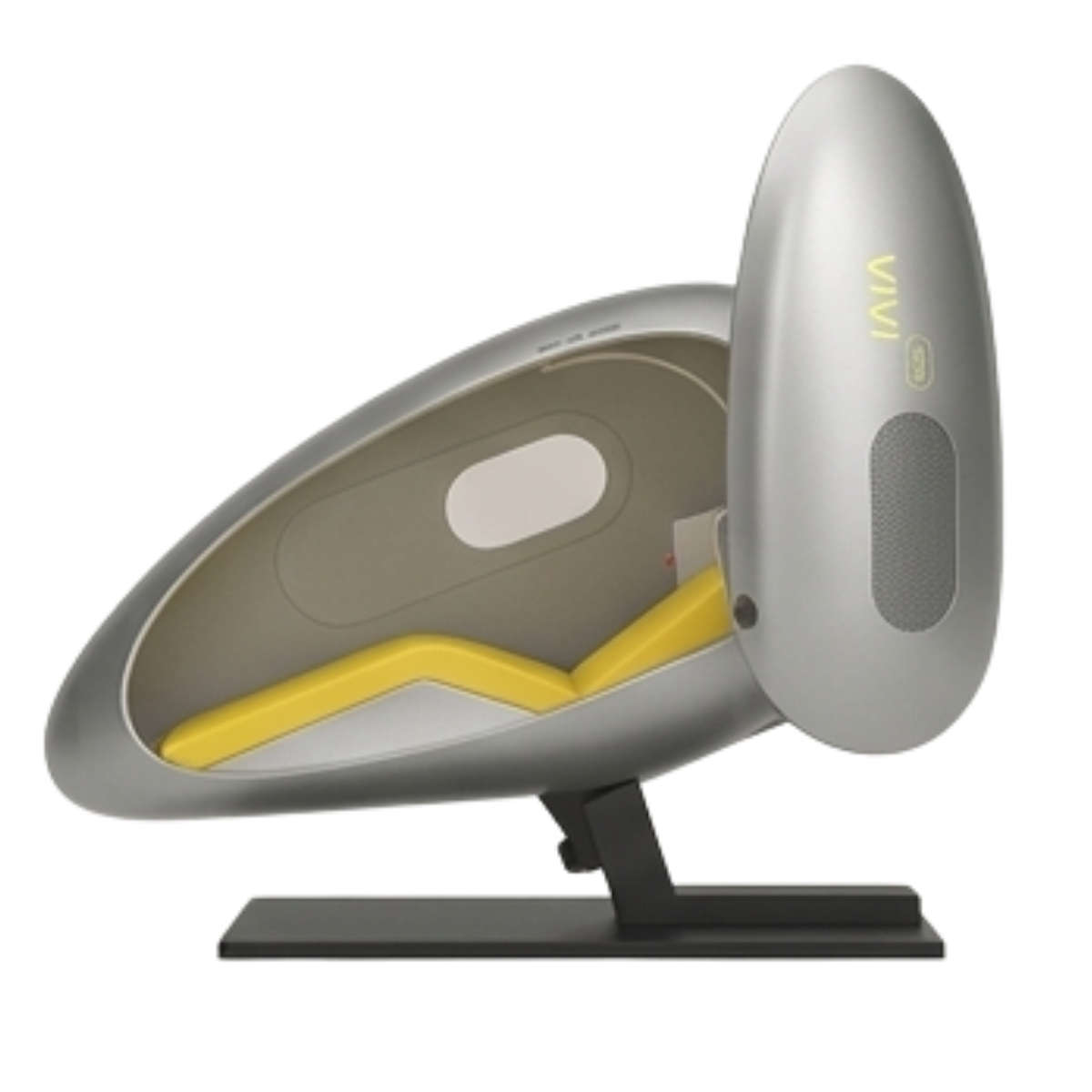 VIVI sleep pod in Dubai, exterior angle
