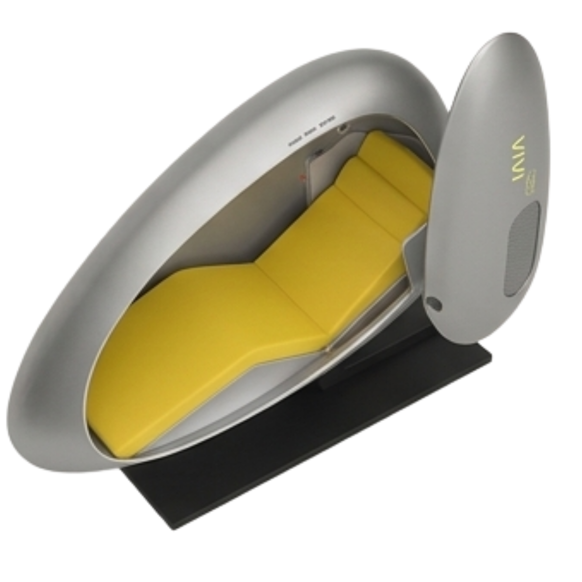 VIVI recovery pod interior with zero-gravity seat